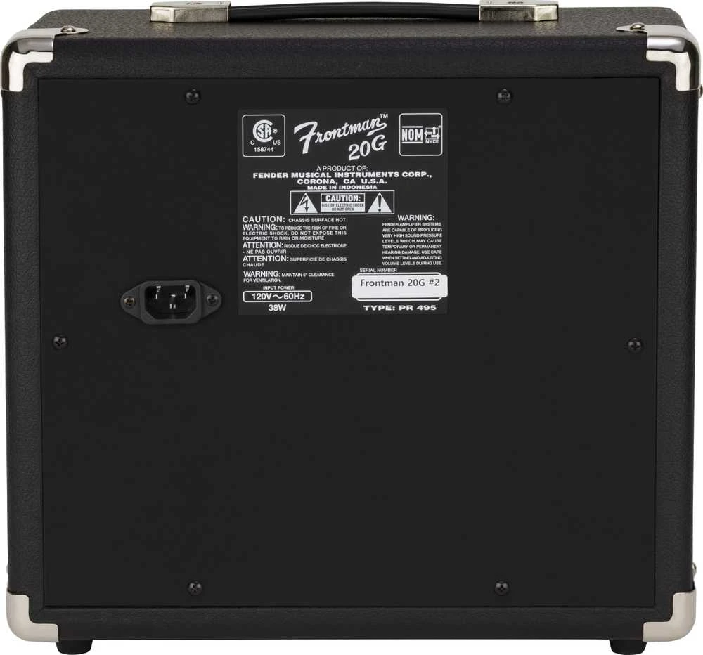 El. gitaros stiprintuvas Fender FRONTMAN 20G