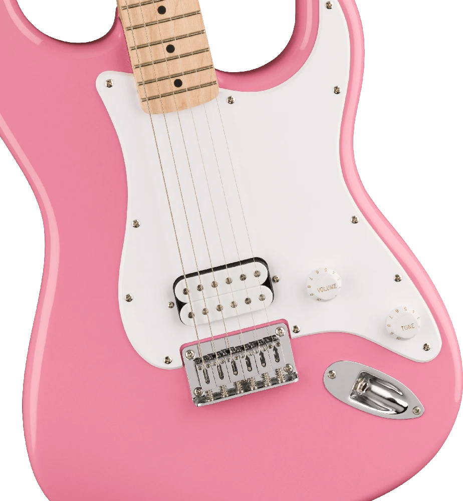 Elektrinė gitara Fender Squier Sonic Stratocaster HT H rožinė