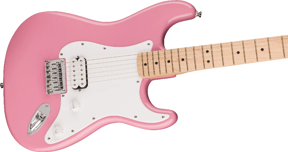 Elektrinė gitara Fender Squier Sonic Stratocaster HT H rožinė
