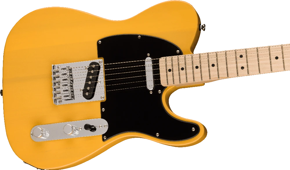 Elektrinė gitara Fender Squier Sonic Telecaster Butterscotch Skirtas šviesiems plaukams