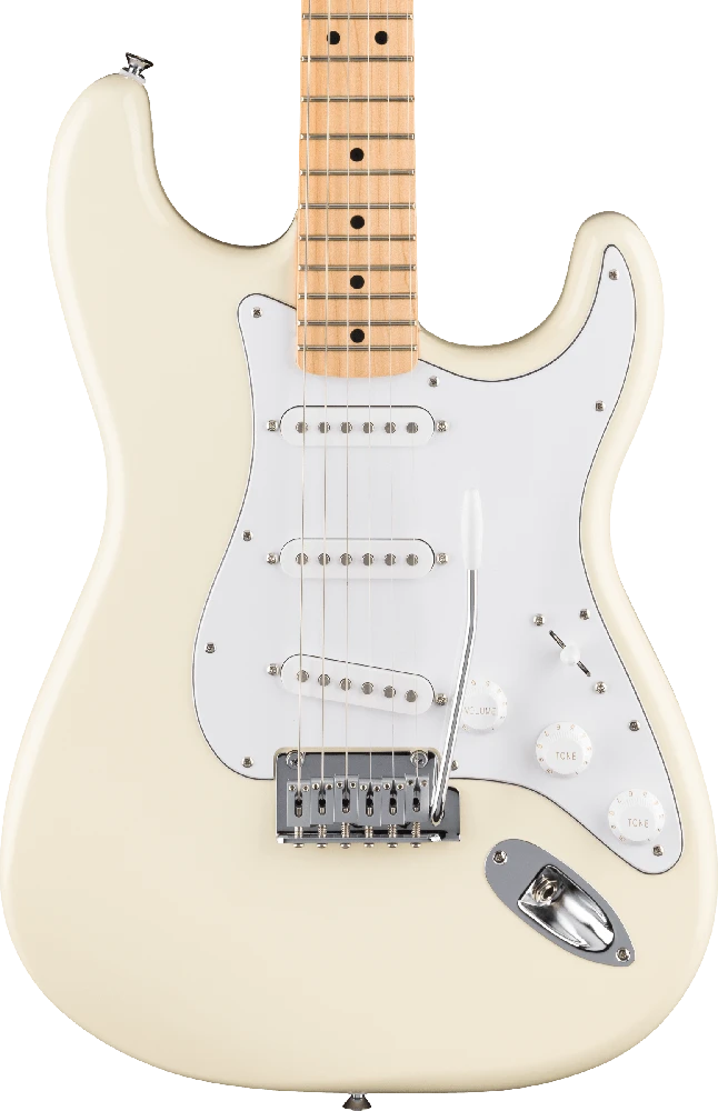 Elektrinė gitara Fender Standard Stratocaster SSS MN WPG balta