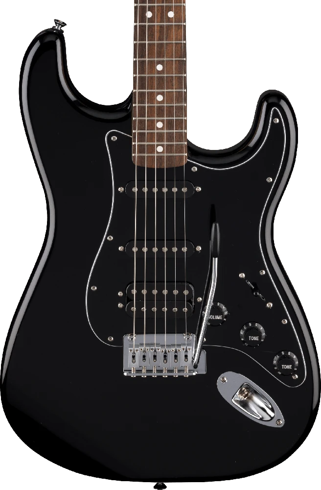 Elektrinė gitara Fender Standard Stratocaster HSS LRL BPG juoda