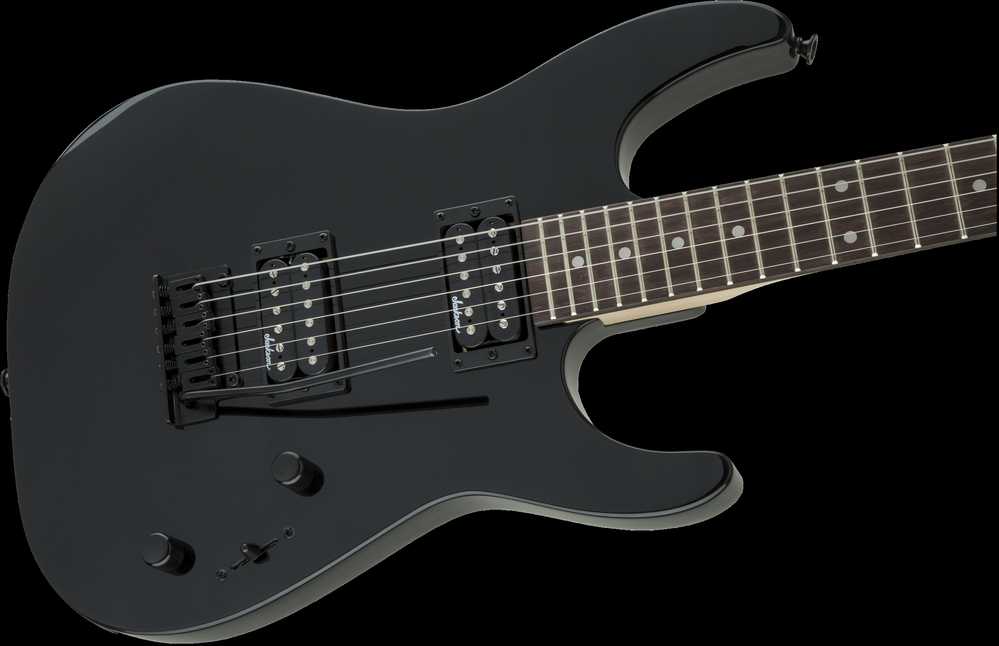 Elektrinė gitara Jackson Dinky JS11 AH FB, juoda blizgi