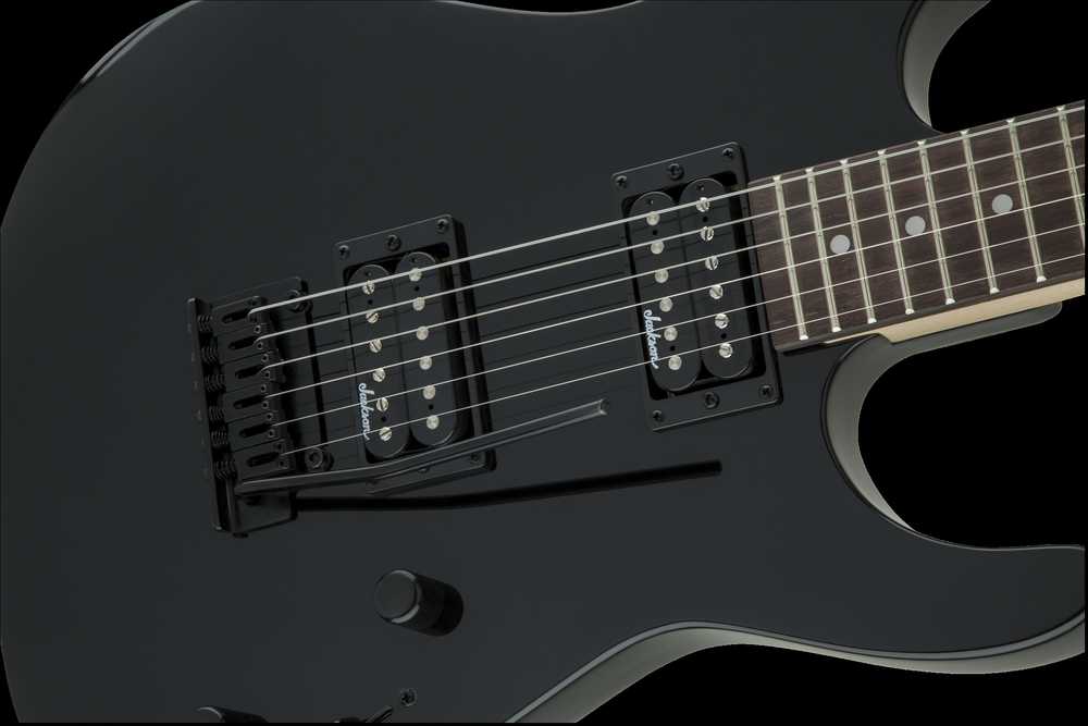 Elektrinė gitara Jackson Dinky JS11 AH FB, juoda blizgi