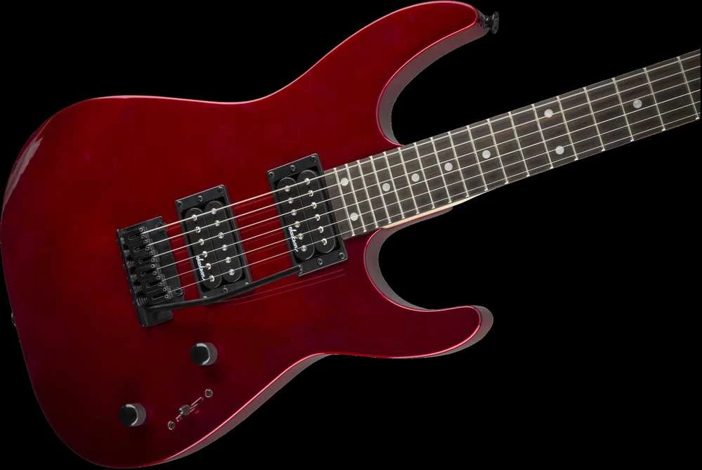 Elektrinė gitara Jackson Dinky JS12 AH FB, metallic raudona