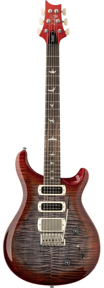 Elektrinė gitara PRS SE Studio Charcoal Cherryburst