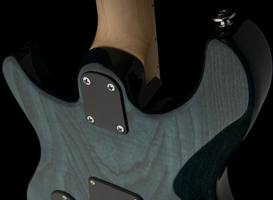 Elektrinė gitara PRS SE Swamp Ash vaivorykštinė mėlyna
