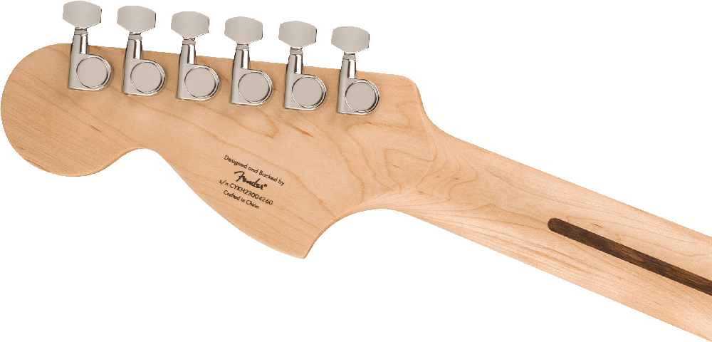 Squier Elektrinės gitaros komplektas Fender Affinity Strat + Mustang Micro + HD9, juoda