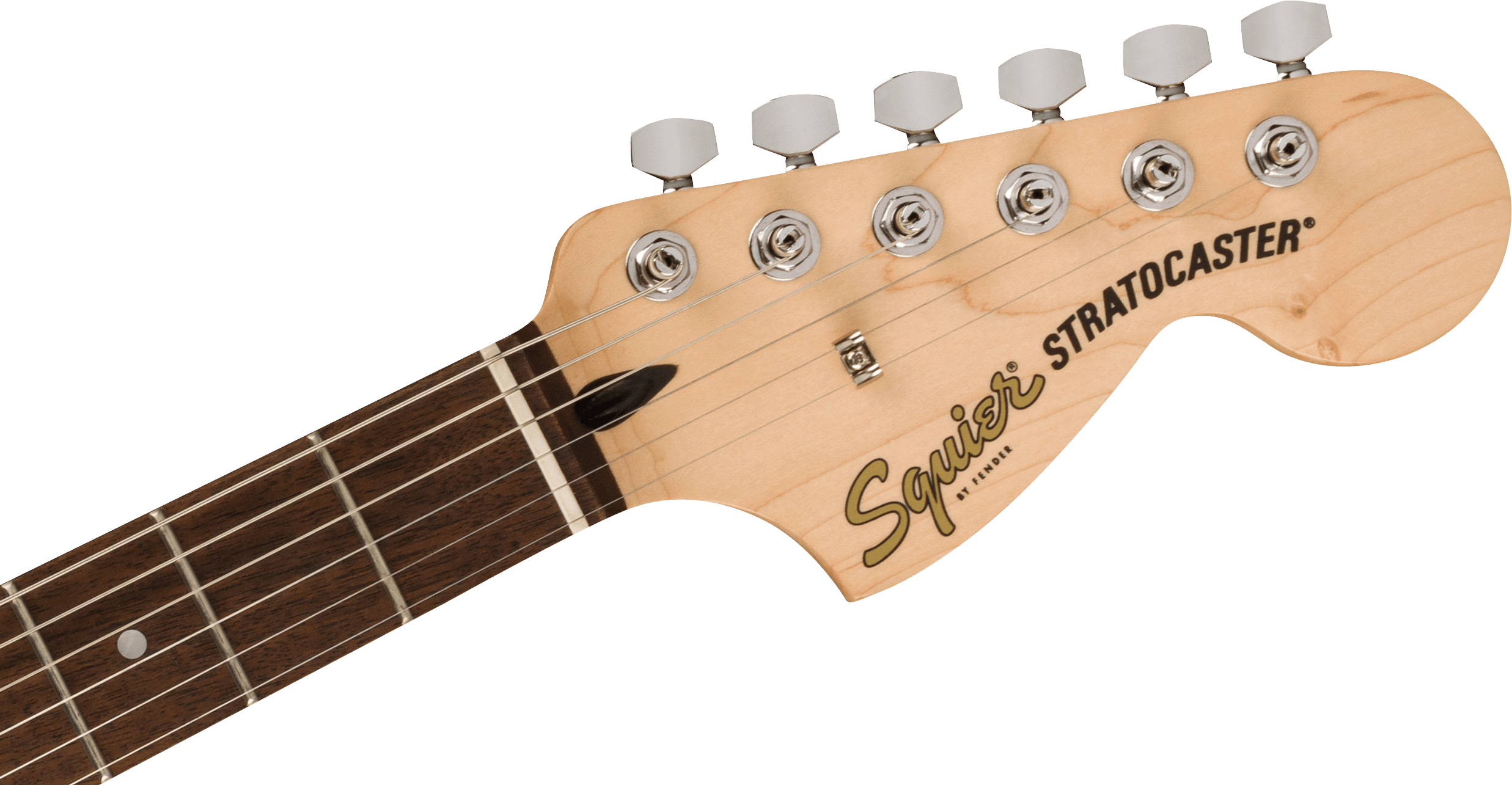 Squier Elektrinės gitaros komplektas Fender Affinity Strat HSS + Frontman 15G, anglies spalva