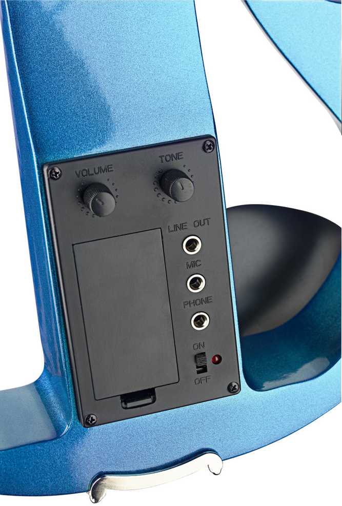 Elektrinio smuiko komplektas Stagg EVN X-4/4 MBL