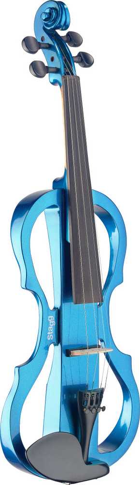 Elektrinio smuiko komplektas Stagg EVN X-4/4 MBL