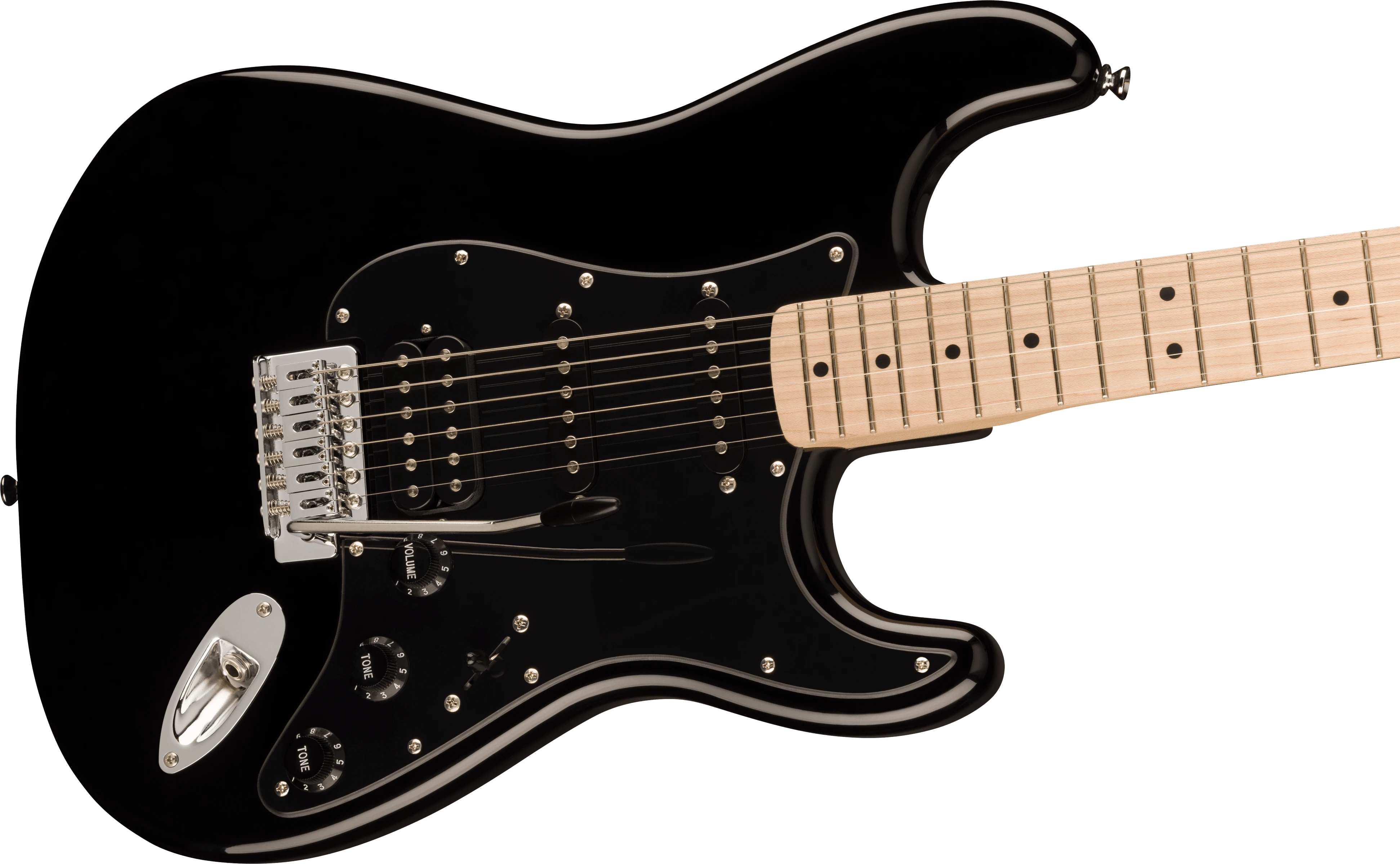 Elektrinė gitara Fender Squier Sonic Stratocaster HSS, juoda