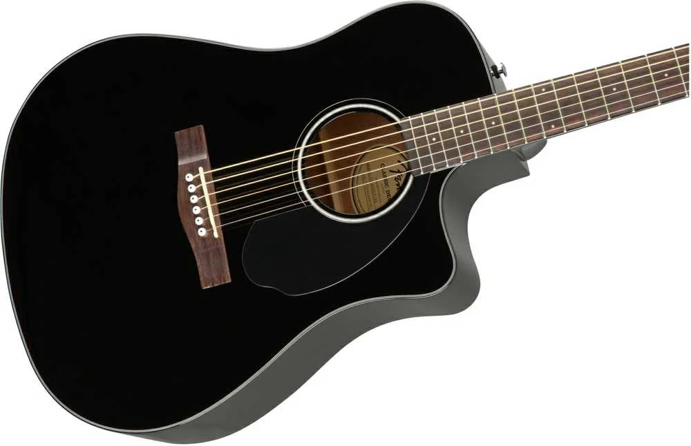 Elektro akustinė gitara Fender CD-60SCE Dread, Juodas WN