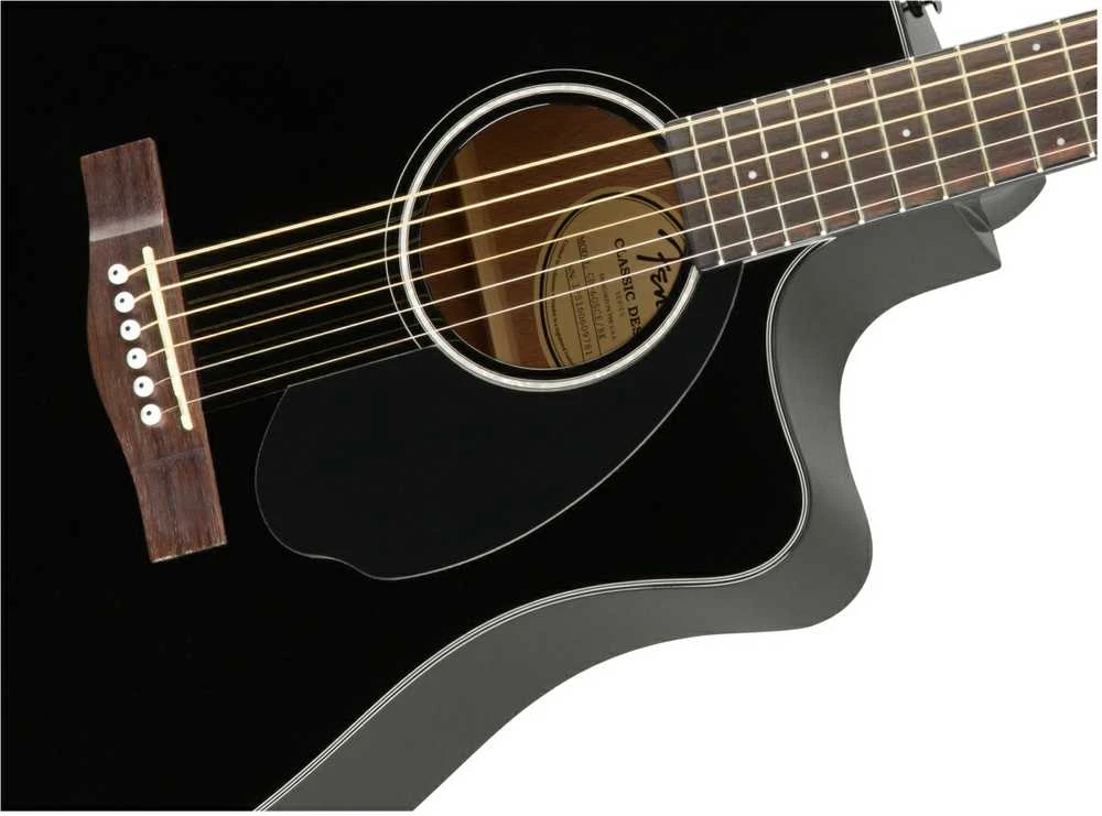Elektro akustinė gitara Fender CD-60SCE Dread, Juodas WN
