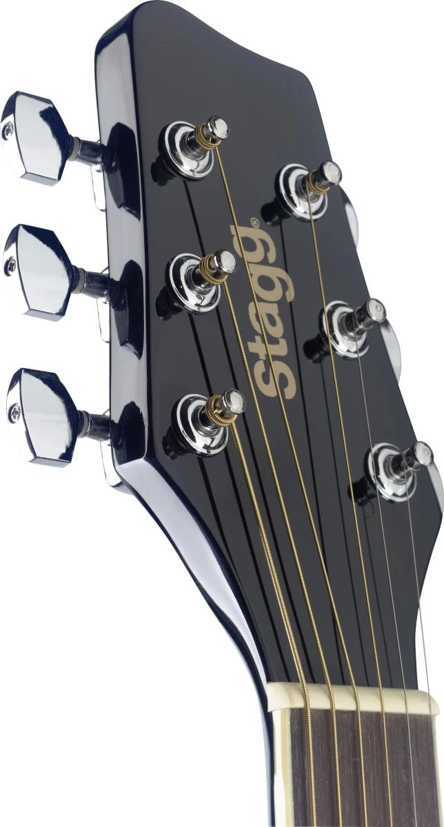 Elektro-akustinė gitara Stagg SA20ACE BLK