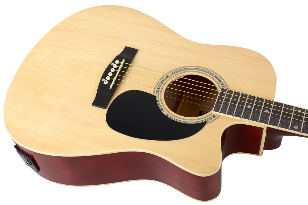 Elektro-akustinė gitara Stagg SA20DCE NAT