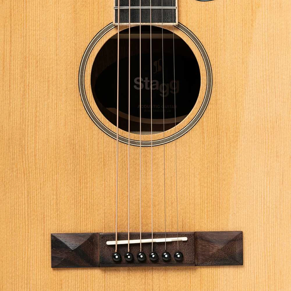 Elektro-akustinė gitara Stagg SA45 DCE-LW