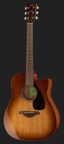 Elektro-akustinė gitara Yamaha FGX800C SDB