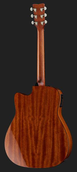 Elektro-akustinė gitara Yamaha FGX800C SDB