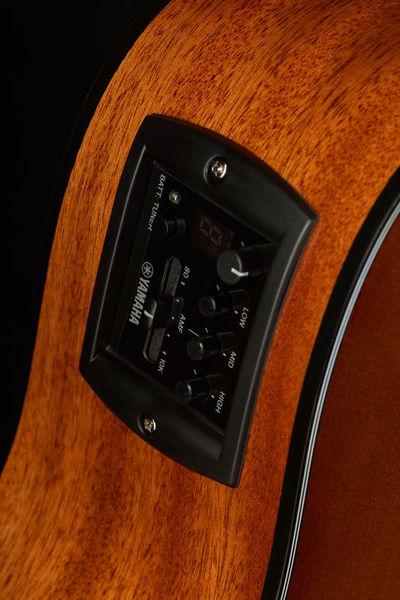 Elektro-akustinė gitara Yamaha FGX800C SDB