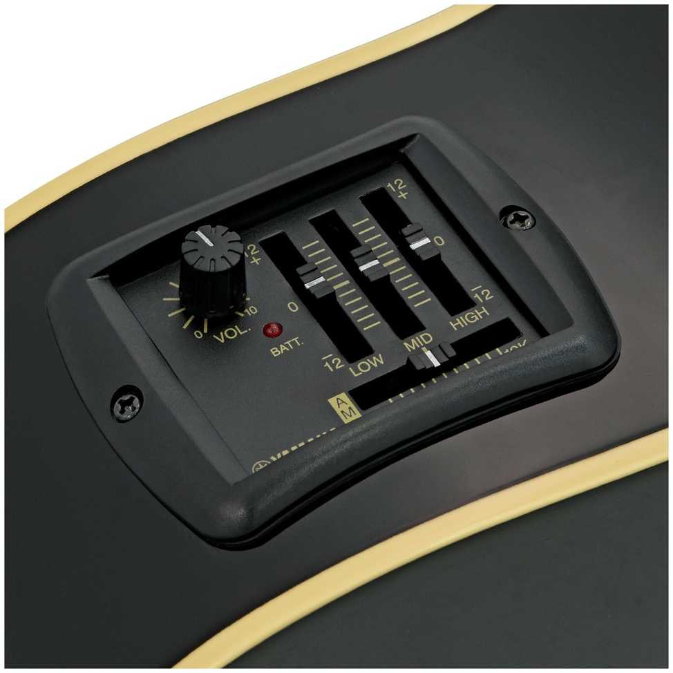 Elektroakustinė gitara Yamaha FX370C BL