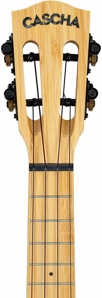 Elektro-akustinė koncertinė ukulelė Cascha Bamboo Natural HH 2313E