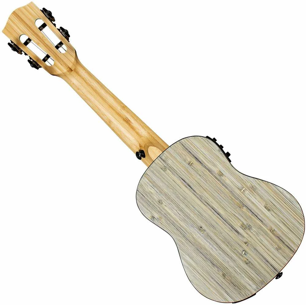 Elektro-akustinė Soprano ukulelė Cascha Bamboo Graphite HH 2315E