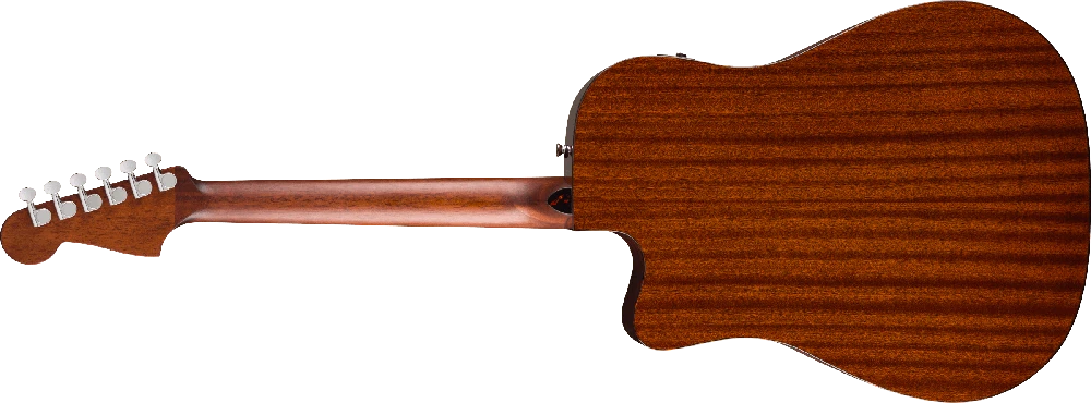 Elektroakustinė gitara Fender California Deluxe Redondo CE natūralaus medžio