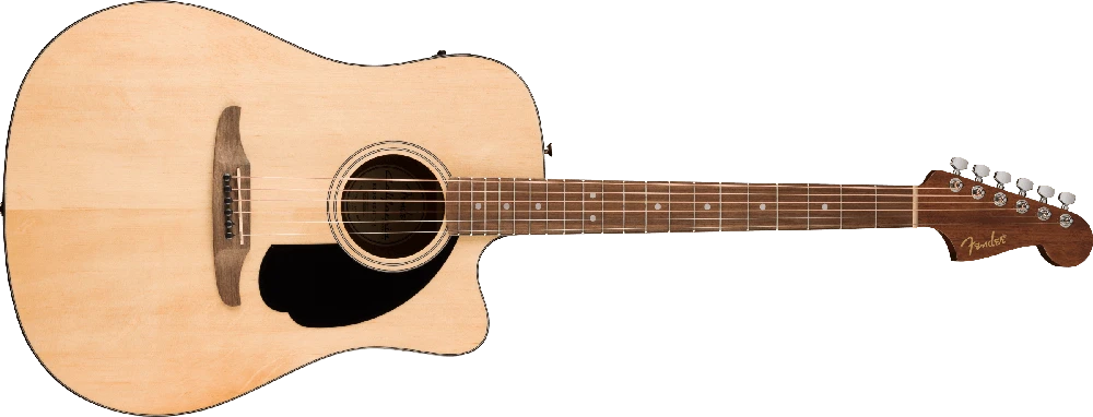 Elektroakustinė gitara Fender California Standard Redondo CE natūralaus medžio