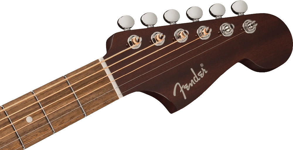 Elektroakustinė gitara Fender California Deluxe Redondo CE natūralaus medžio