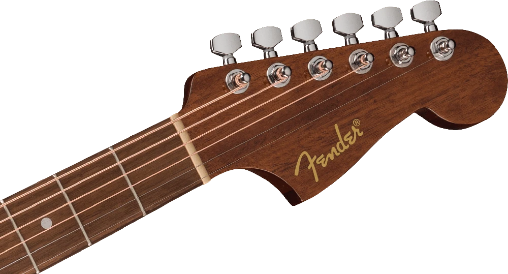 Elektroakustinė gitara Fender California Standard Redondo CE natūralaus medžio