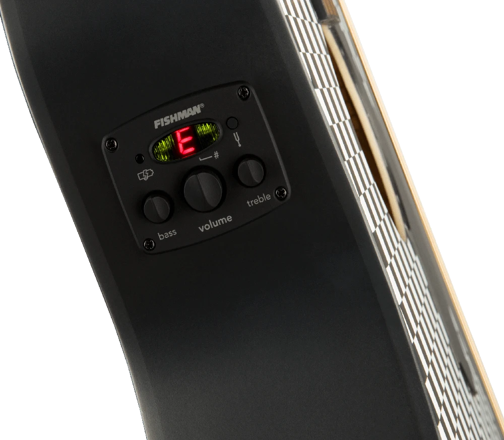 Elektroakustinė gitara Fender Tim Armstrong Hellcat, šachmatinė