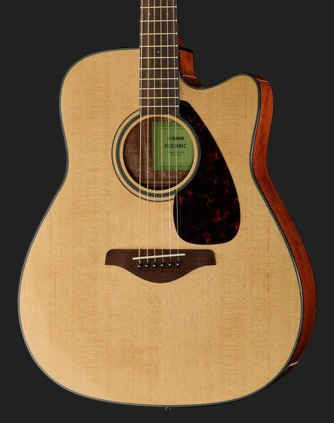 Elektroakustinė gitara Yamaha FGX800C NT II
