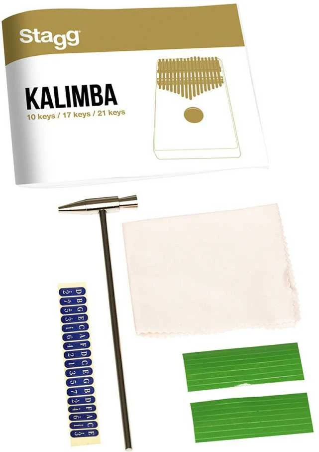 Elektroakustinė Kalimba Stagg KALI-PRO21E-ZE