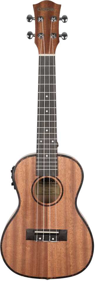 Elektroakustinė koncertinė ukulelė Cascha Mahogany HH 2035E