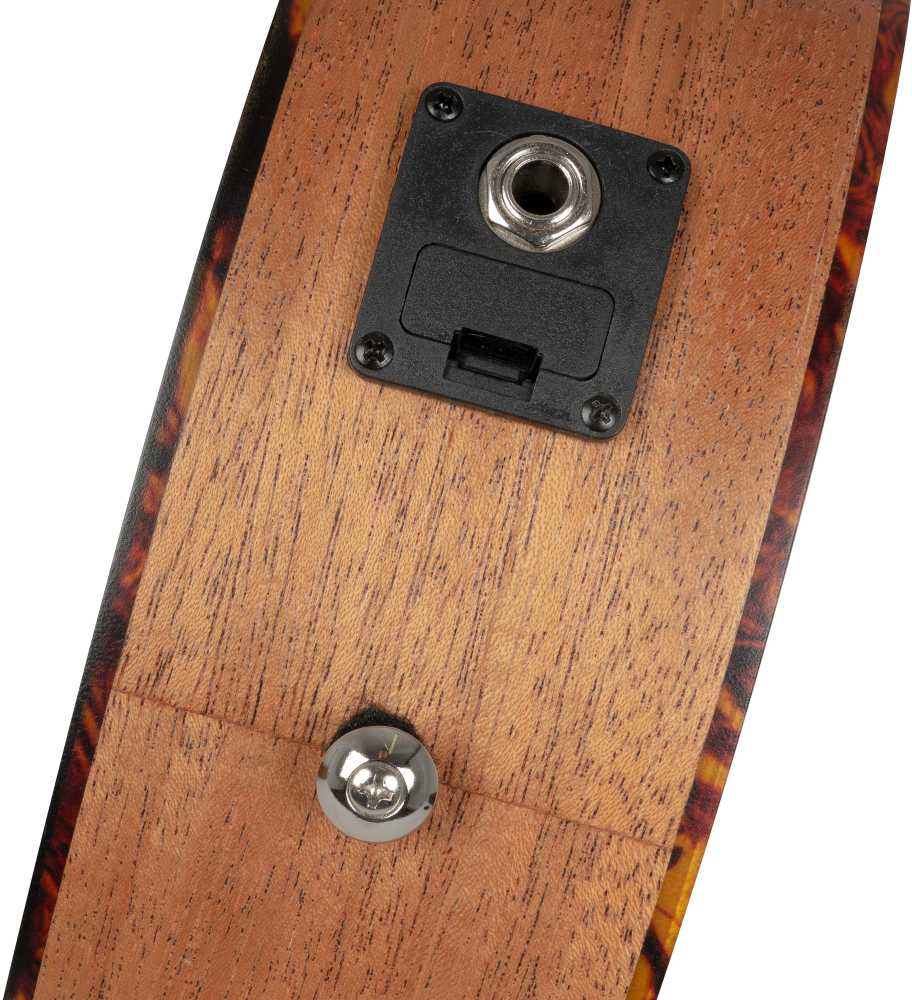 Elektroakustinė koncertinė ukulelė Cascha Mahogany HH 2035E