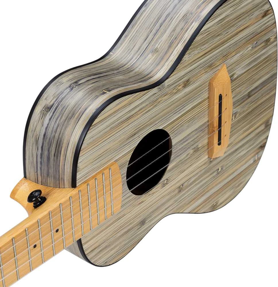 Elektroakustinė tenorinė ukulelė Cascha Bamboo Graphite HH 2317E