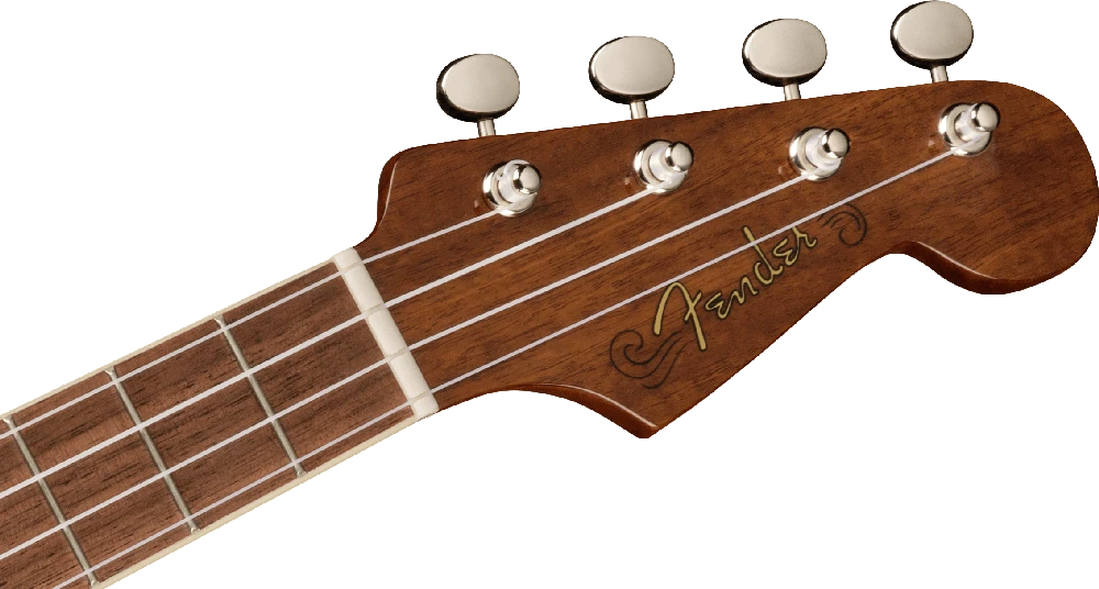 Elektroakustinė tenorinė ukulelė Fender Montecito Shaded Edge Burst