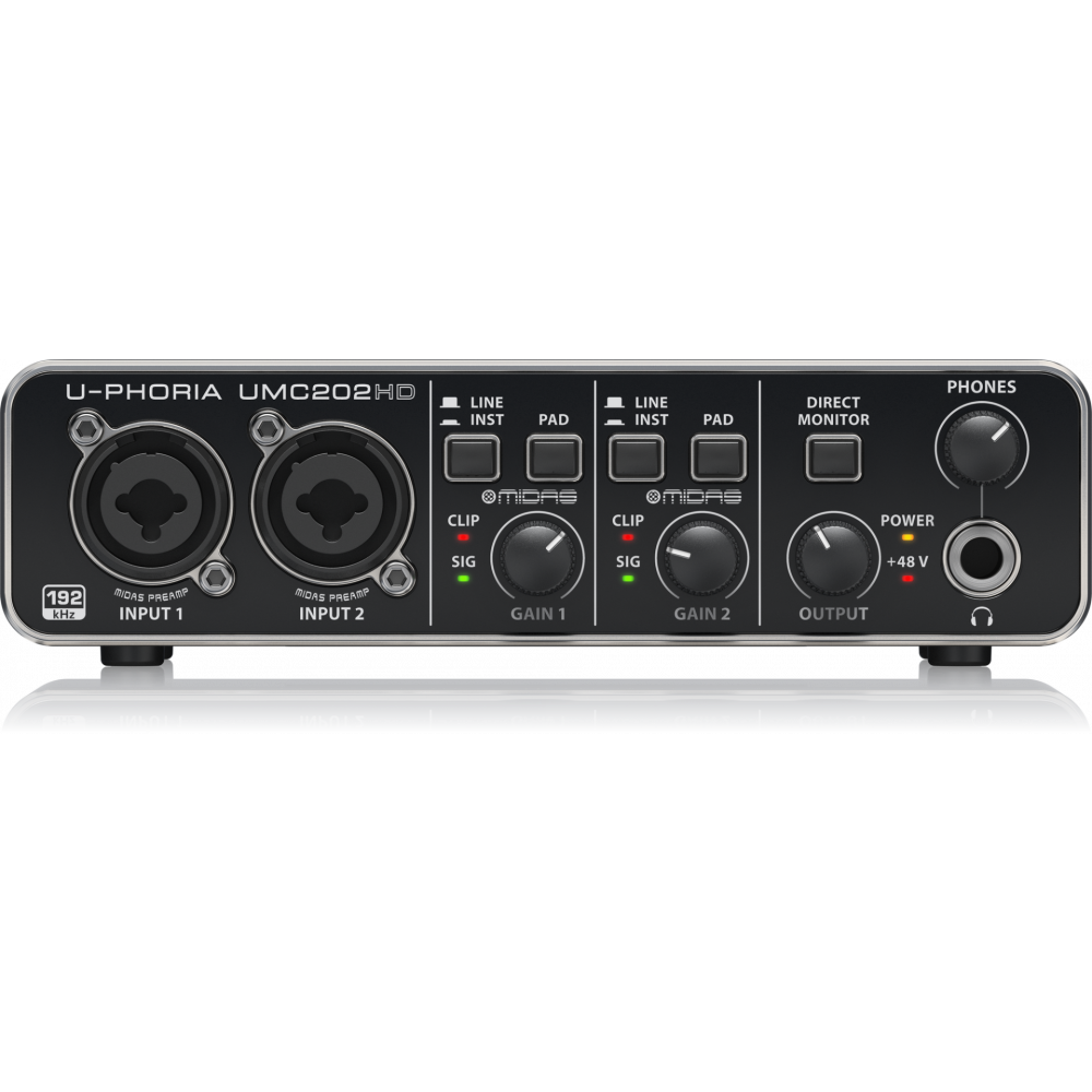 Garso plokštė Behringer UMC202HD