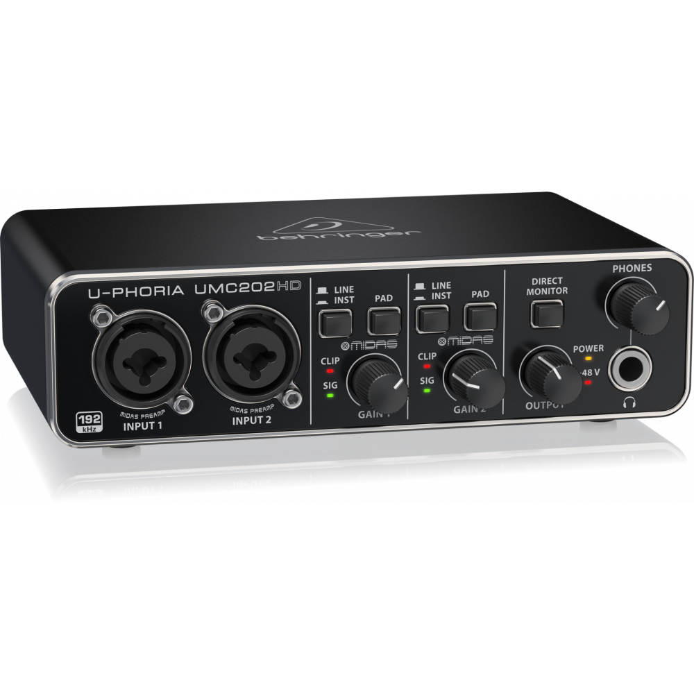 Garso plokštė Behringer UMC202HD