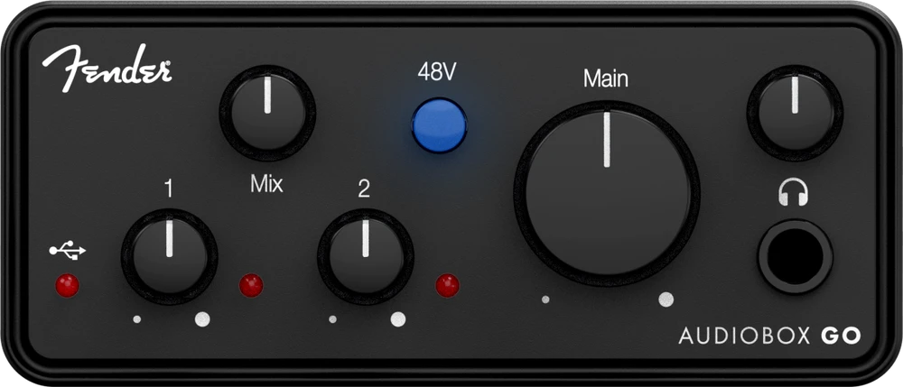 Fender Audiobox GO - USB-C garso sąsaja