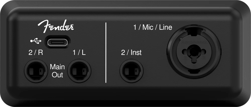 Fender Audiobox GO - USB-C garso sąsaja