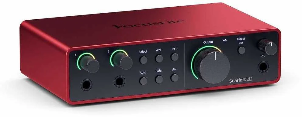 Garso plokštė Focusrite Scarlett 2i2 4th Gen