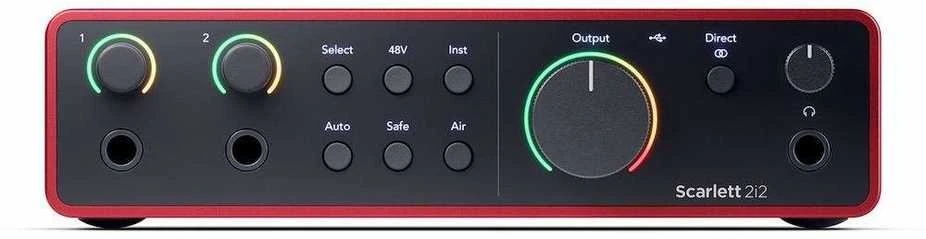 Garso plokštė Focusrite Scarlett 2i2 4th Gen