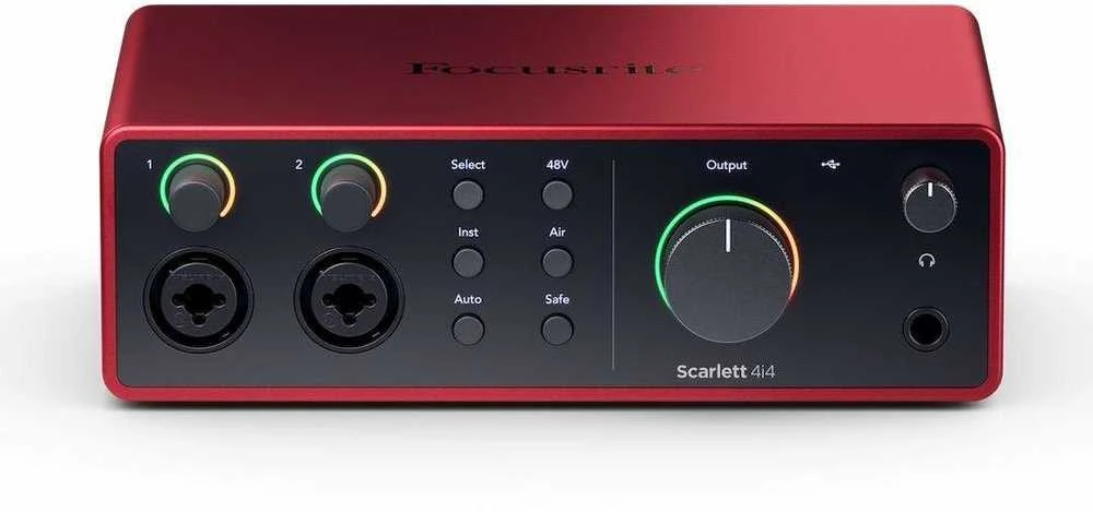 Garso plokštė Focusrite Scarlett 4i4 4th Gen