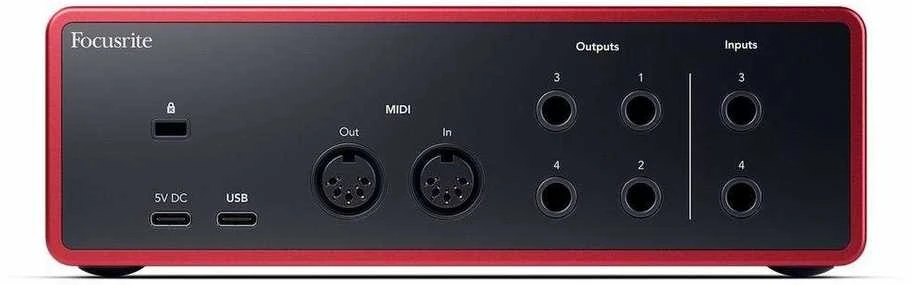 Garso plokštė Focusrite Scarlett 4i4 4th Gen