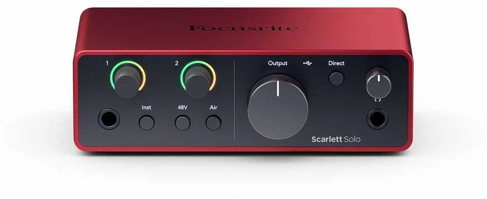 Garso plokštė Focusrite Scarlett Solo 4th Gen