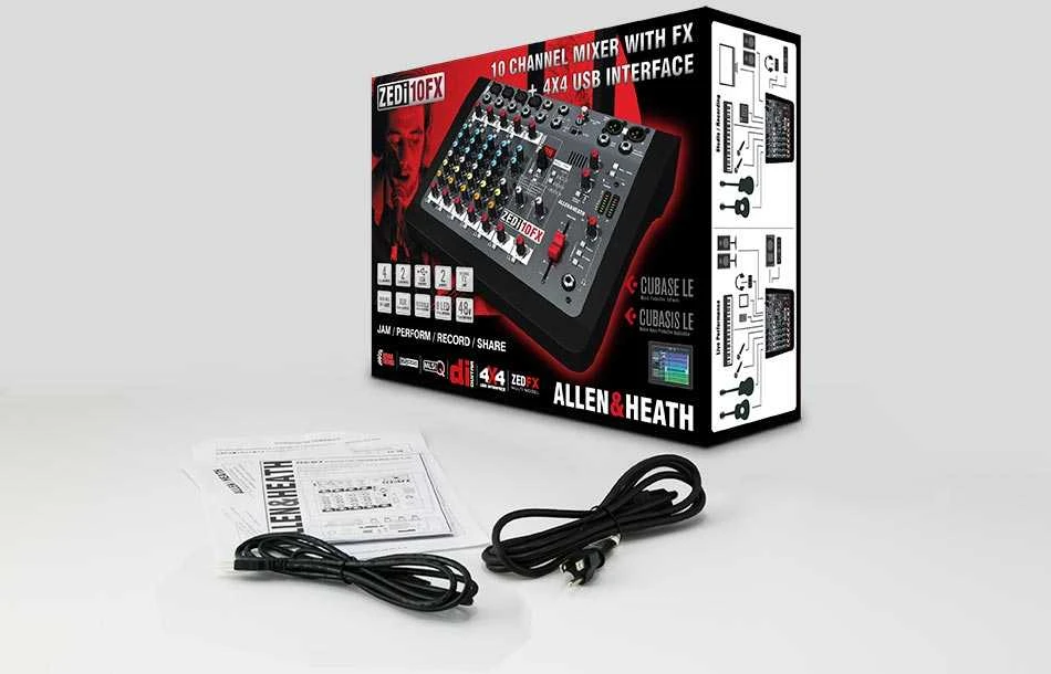 Garso pultas Allen & Heath ZEDi-10 FX