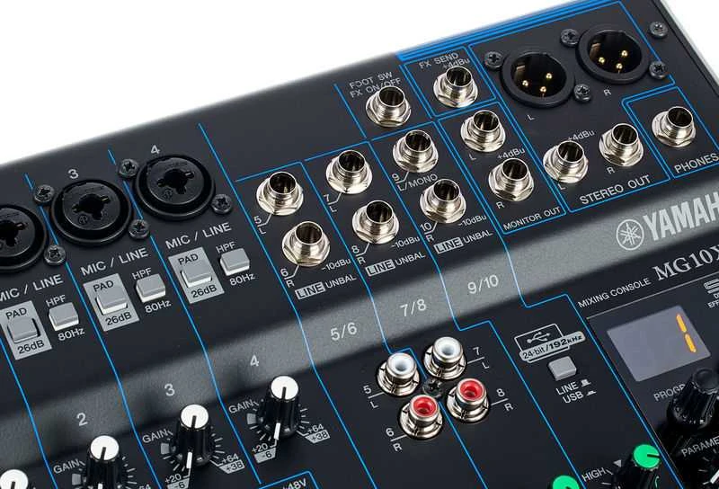 Garso pultas Yamaha MG10XUF
