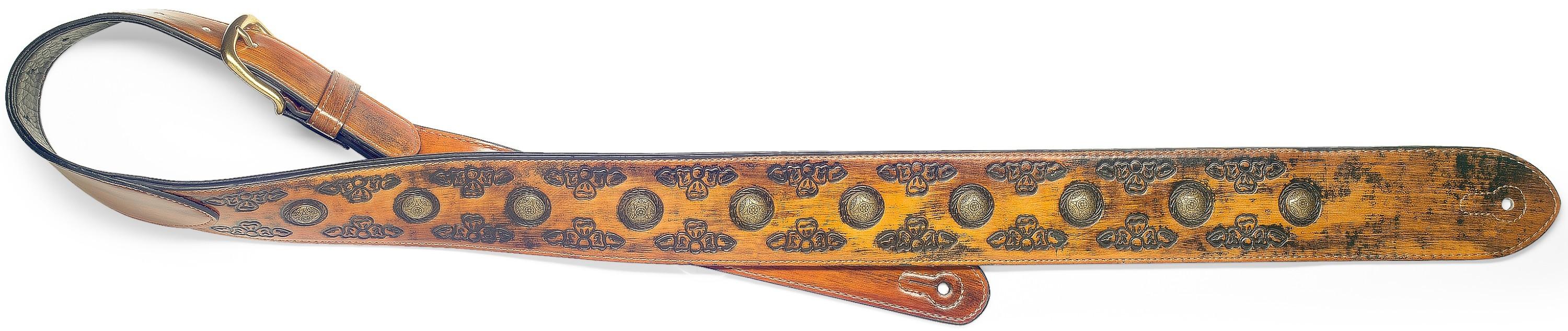 Gitaros diržas Stagg SPFL AGED LBRW